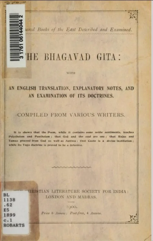 The Bhagavad Gita