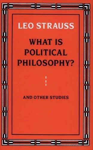 What Is Political Philosophy?